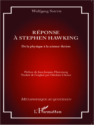cover image of Réponse à Stephen Hawking